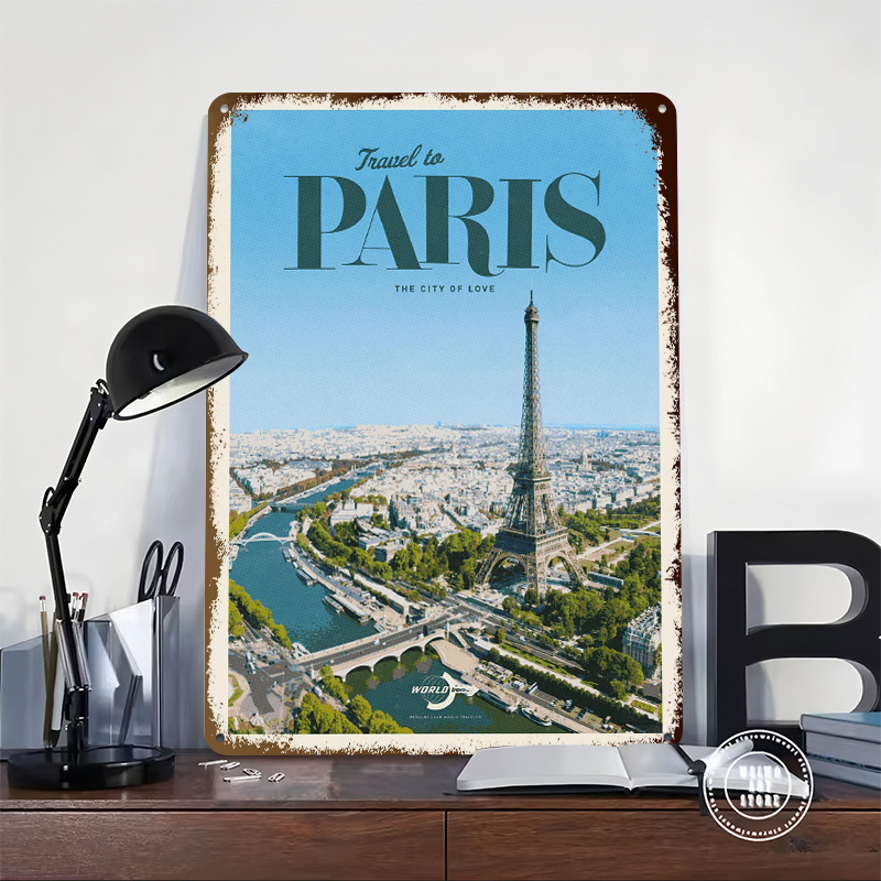 Travel to Paris Printed Poster - مراجعة Retro Gaming Paris وسعره