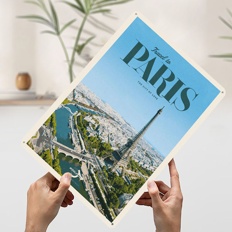 Travel to Paris Printed Poster - مراجعة Retro Gaming Paris وسعره