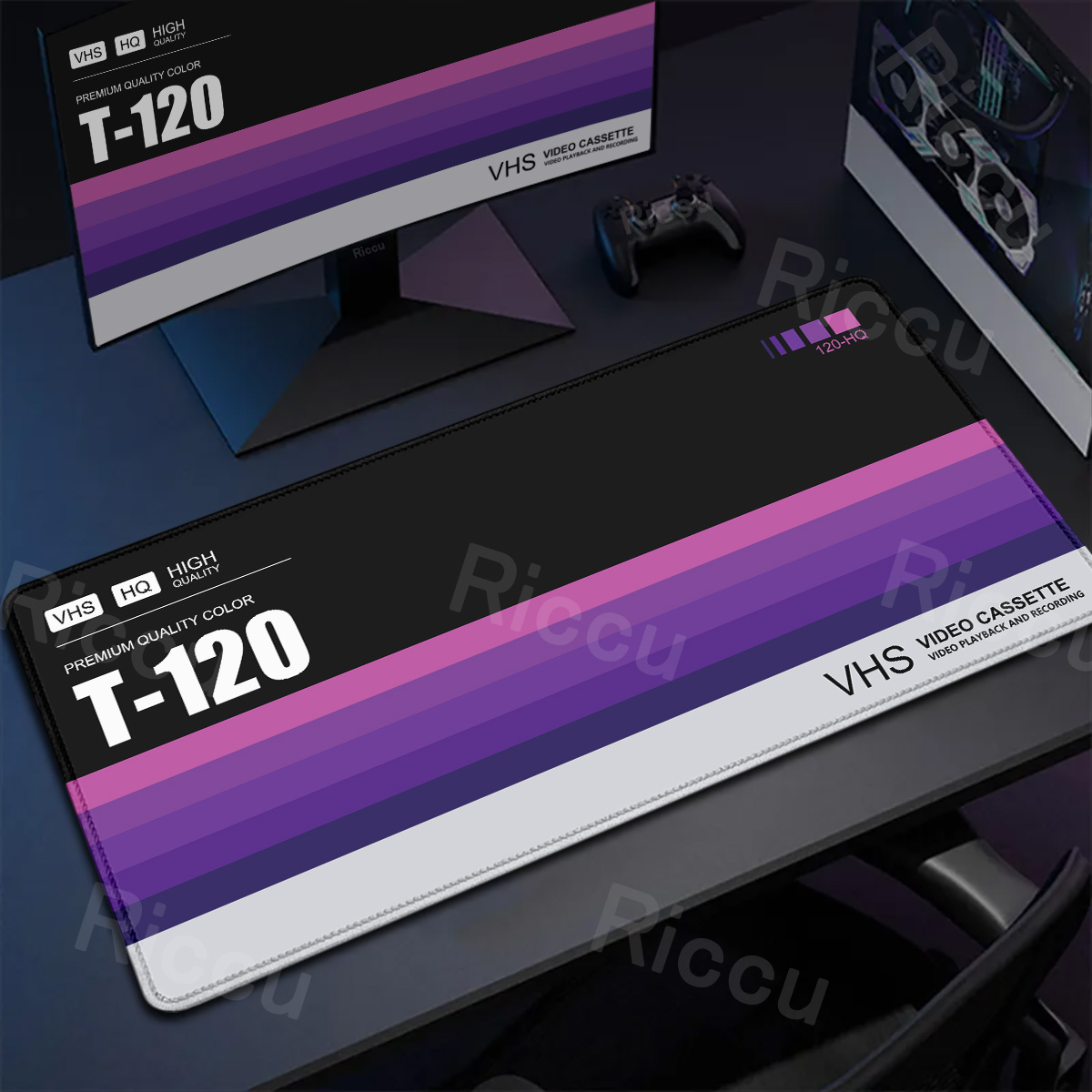 Retro VHS Style Mouse Pad Xxl  - مراجعة Retro Gaming Keyboard And Mouse وسعره