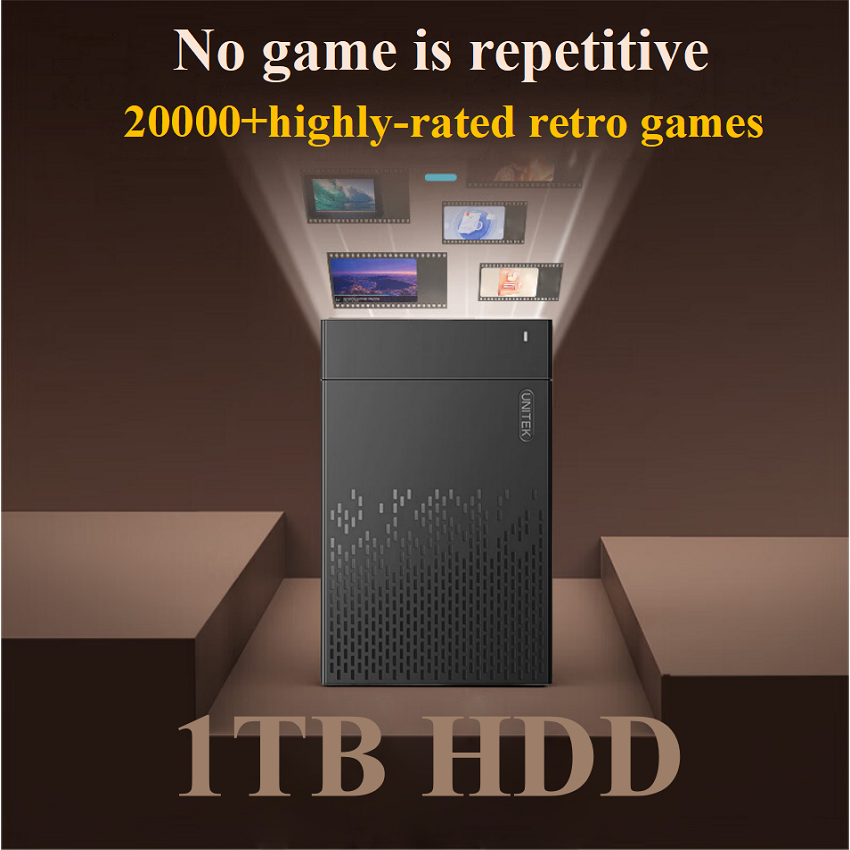 1TB Retro Gaming HDD 20000+ Re - مراجعة Retro Gaming Hdd وسعره