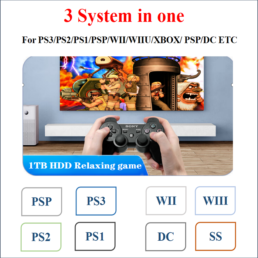 1TB Retro Gaming HDD 20000+ Re - مراجعة Retro Gaming Hdd وسعره