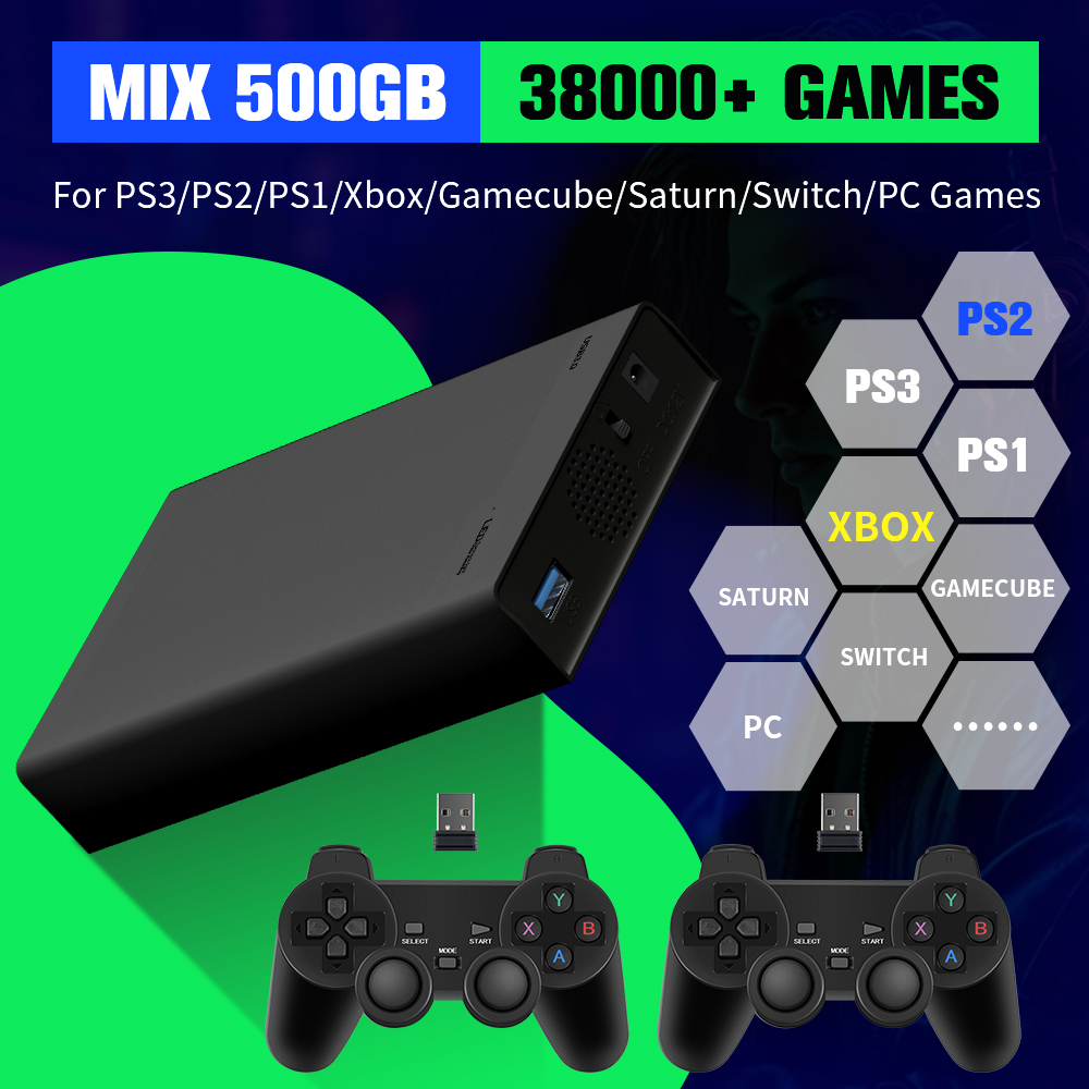 500G Game Hard Drive With 3800 - مراجعة Retro Gaming Hdd وسعره