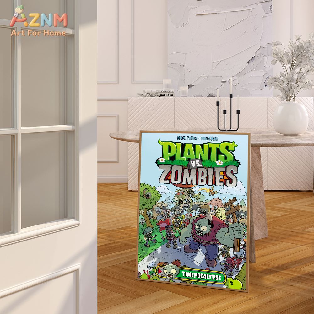 AZNM Plants vs Zombies Game Ca - مراجعة Retro Gaming Wallpaper وسعره