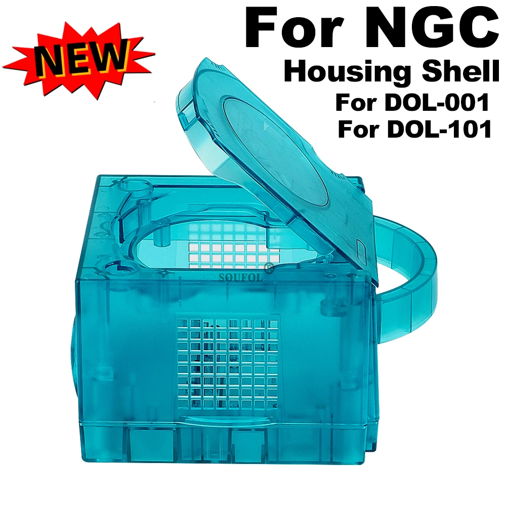 Ice Blue Replacement Case for  - مراجعة Retro Gaming Handheld وسعره