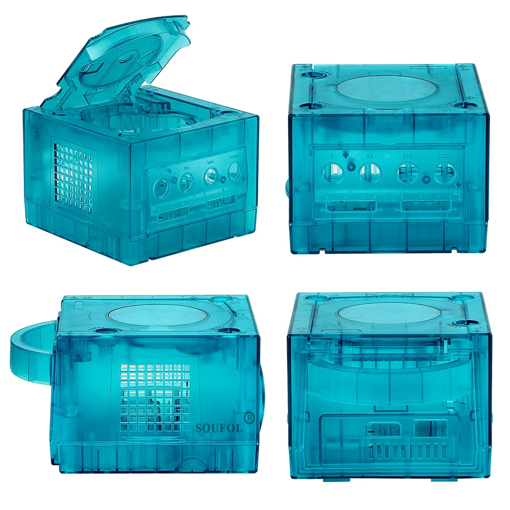 Ice Blue Replacement Case for  - مراجعة Retro Gaming Handheld وسعره