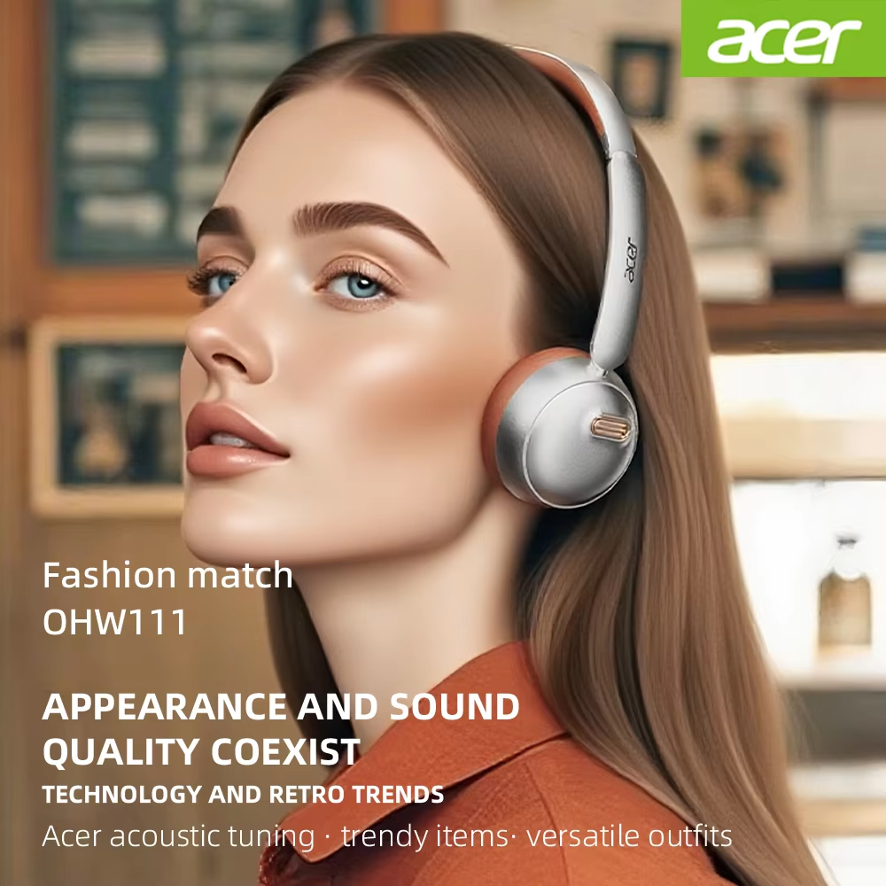 Acer OHW111 Bluetooth Headphon - مراجعة Retro Gaming Cable وسعره