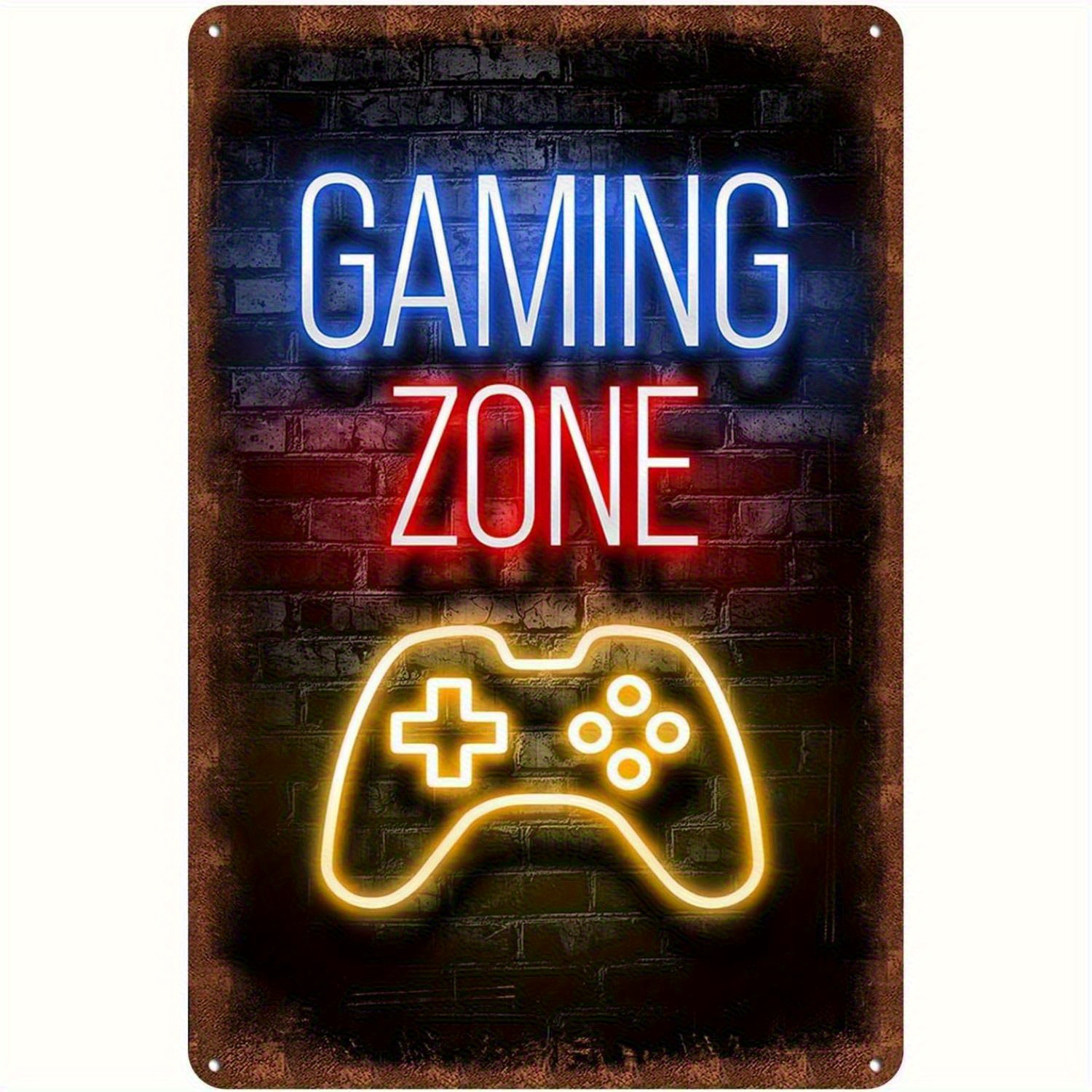 Vintage Gaming Zone Metal Tin  - مراجعة Retro Gaming Zone وسعره