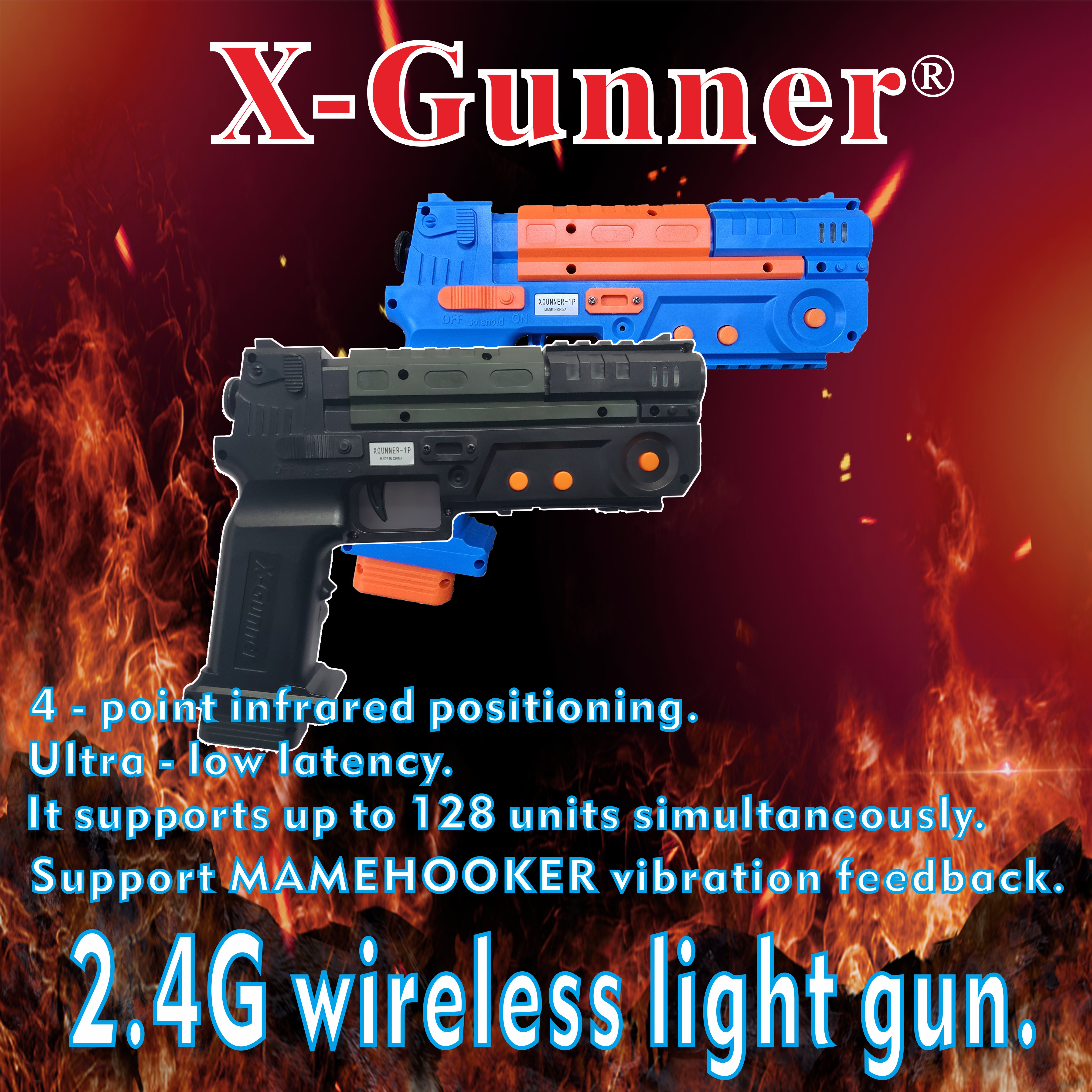 X-GUNNER XGUNNER 2.4G Multi Gu - مراجعة Retro Gaming Gun وسعره