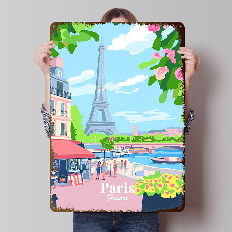 Paris France Poster Customized - مراجعة Retro Gaming Paris وسعره