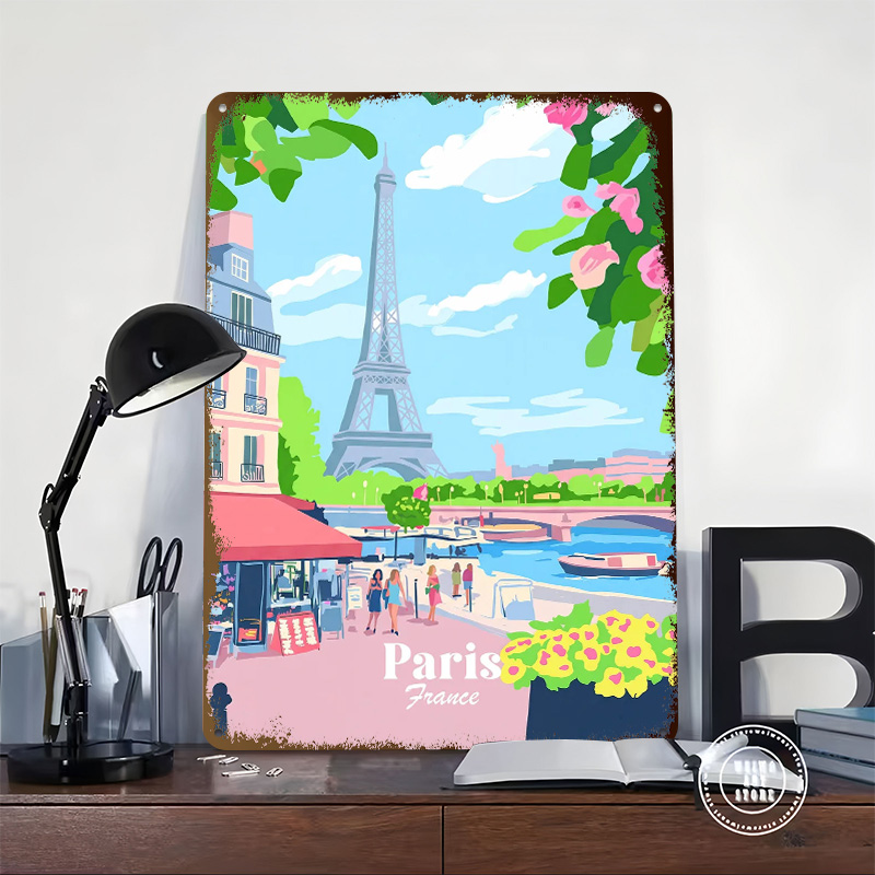 Paris France Poster Customized - مراجعة Retro Gaming Paris وسعره