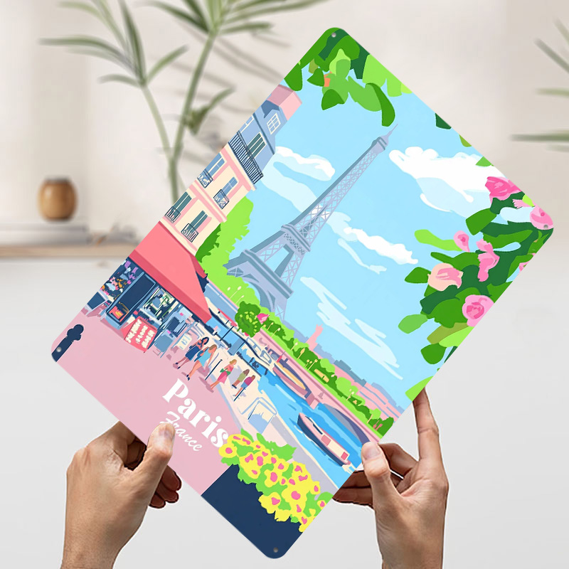 Paris France Poster Customized - مراجعة Retro Gaming Paris وسعره