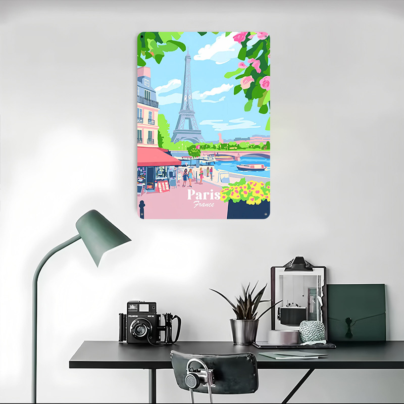 Paris France Poster Customized - مراجعة Retro Gaming Paris وسعره