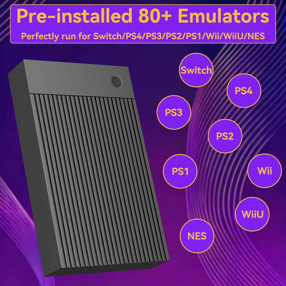 Portable 4TB Gaming HDD with 5 - مراجعة Retro Gaming Hdd وسعره