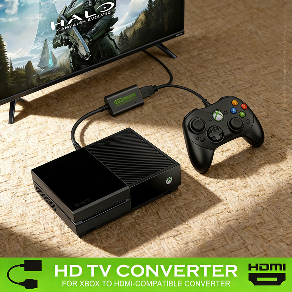Original Xbox HDMI Cable Adapt - مراجعة Retro Gaming Cable وسعره