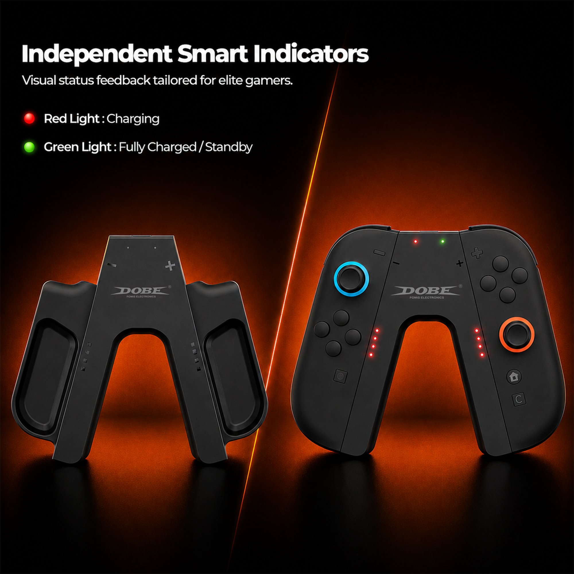 DOBE Charging Grip for Nintend - مراجعة Retro Gaming Gun وسعره