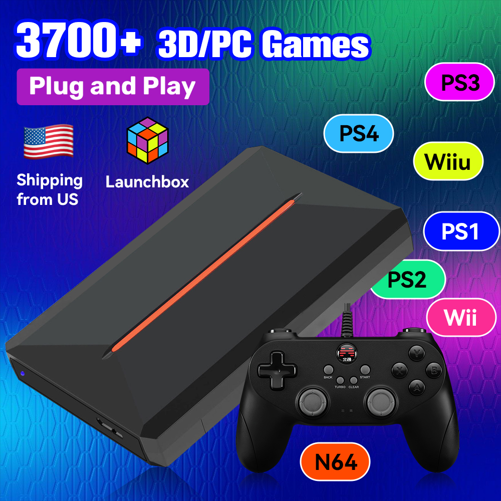 Launchbox OS 500GB Portable Ga - مراجعة Retro Gaming Hdd وسعره