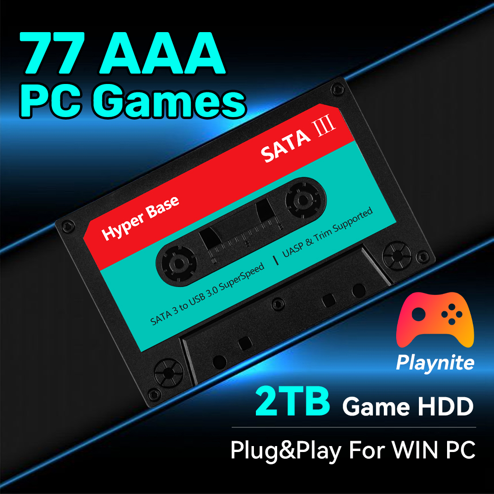2TB Game Hard Drive With 77 PC - مراجعة Retro Gaming Hdd وسعره