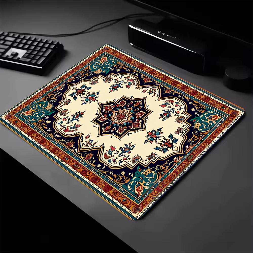 Retro Persian rug Mouse Pad Ne - مراجعة Retro Gaming Keyboard And Mouse وسعره