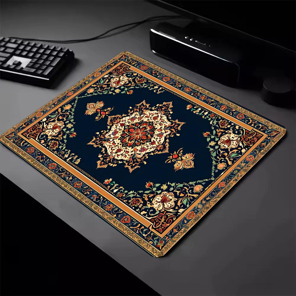 Retro Persian rug Mouse Pad Ne - مراجعة Retro Gaming Keyboard And Mouse وسعره