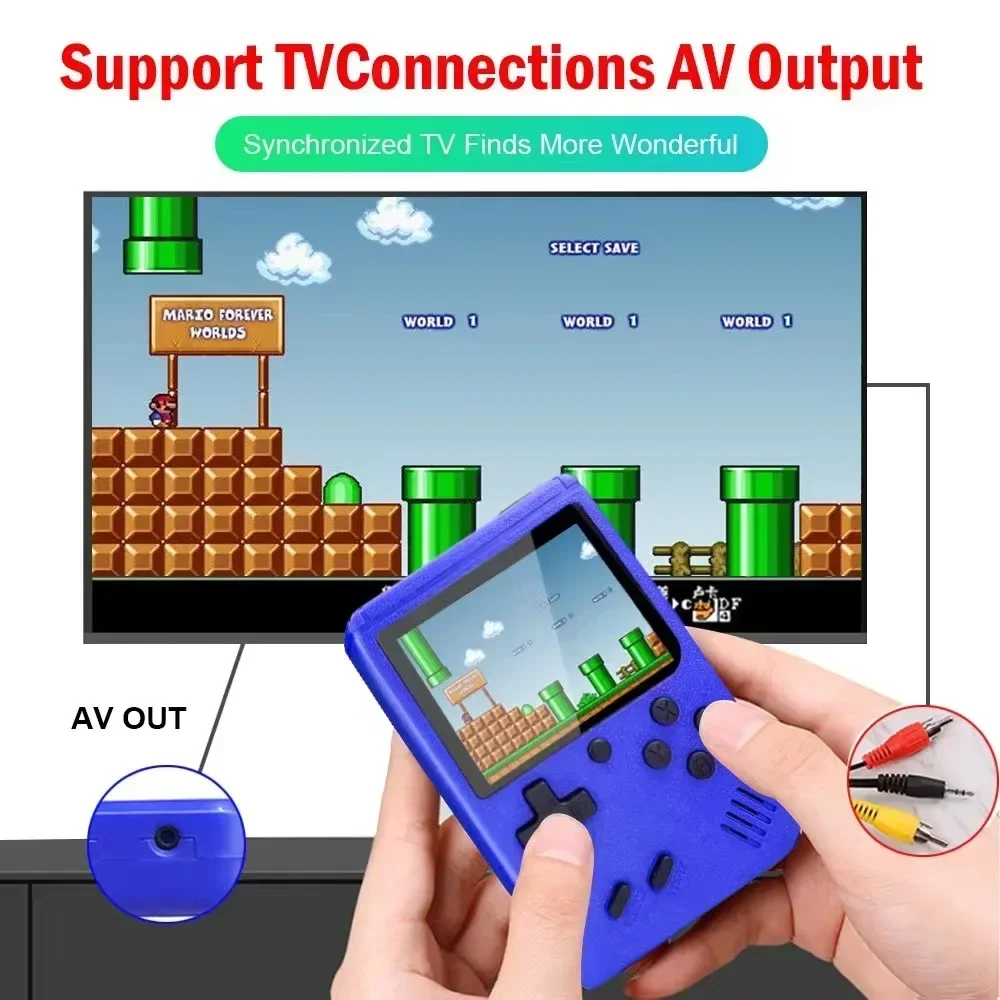 Retro Portable Mini Handheld V - مراجعة Retro Gaming Usb وسعره