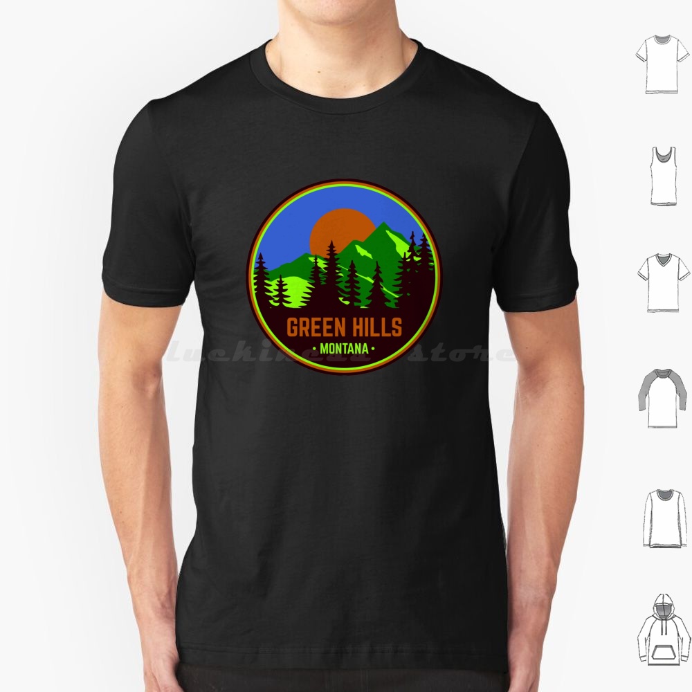 Green Hills Montana T Shirt 6x - مراجعة Retro Gaming Zone وسعره