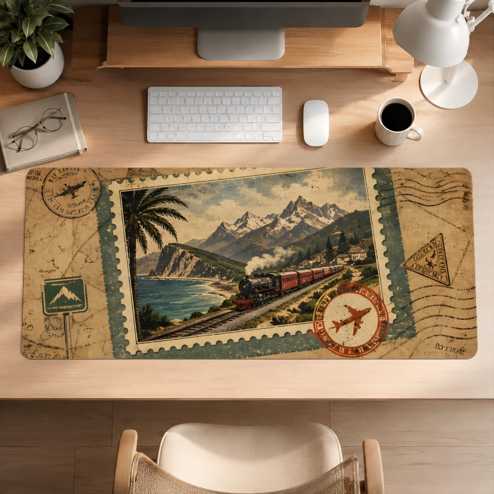 Retro train travel postcard de - مراجعة Retro Gaming Xl وسعره