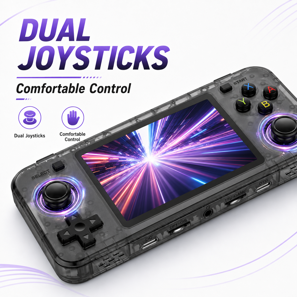 New R36H Retro Handheld Consol - مراجعة Retro Gaming Com وسعره