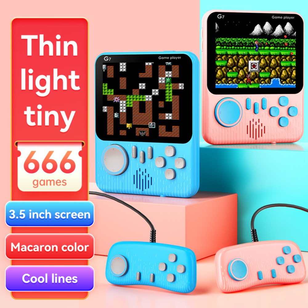 G7 Retro Handheld Game Console - مراجعة Retro Gaming Cable وسعره