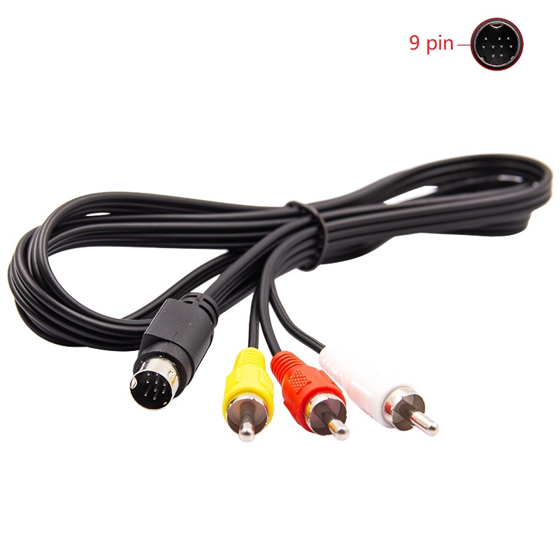 1.8M for Sega Genesis 2 3 II I - مراجعة Retro Gaming Cable وسعره