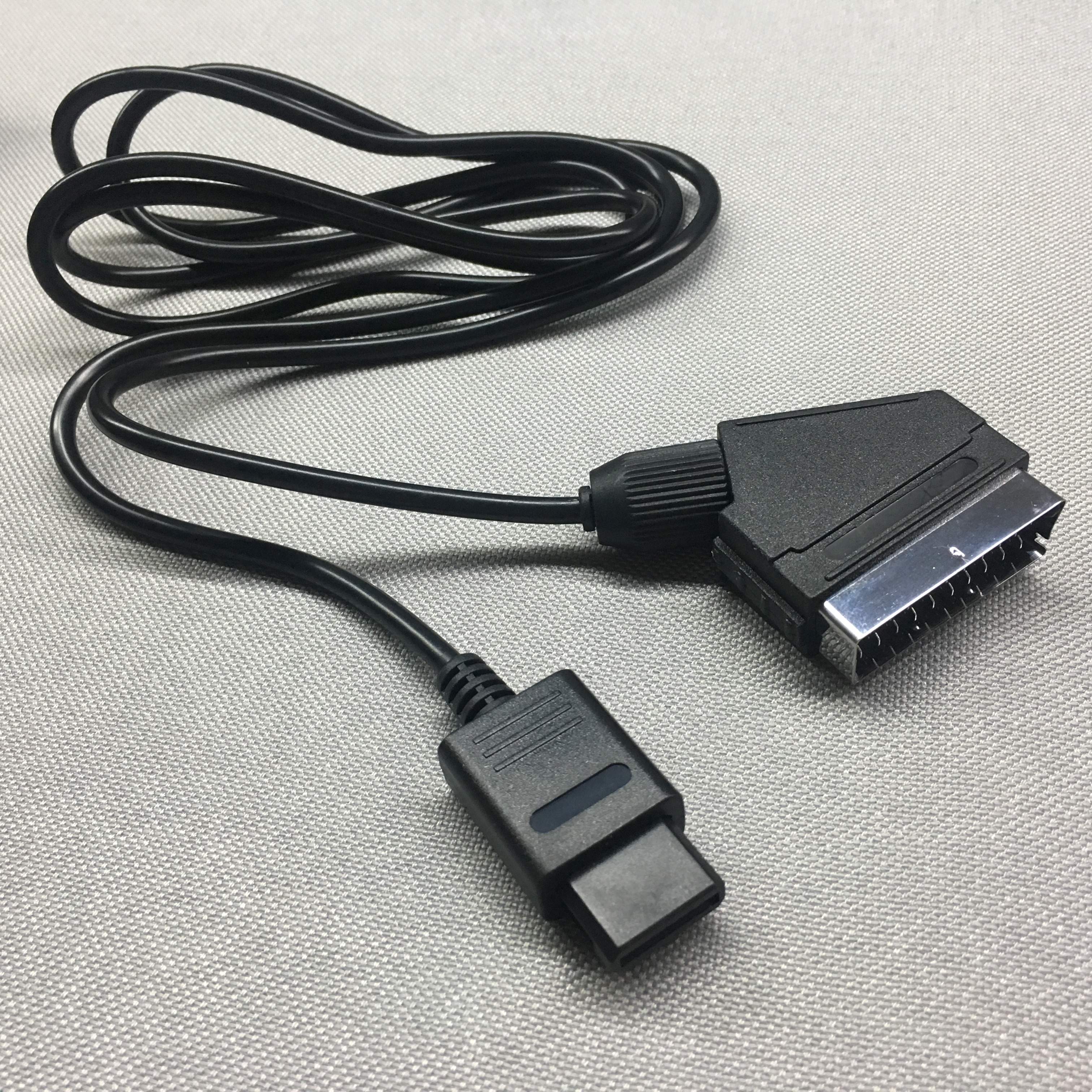 EU RGB SCART AV Cable Lead Cor - مراجعة Retro Gaming Cable وسعره