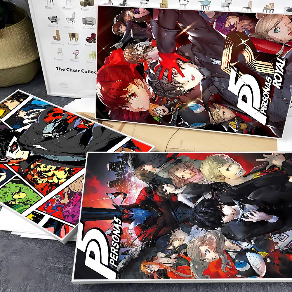 Hot Video Game P-Persona 5 Gam - مراجعة Retro Gaming Wallpaper وسعره