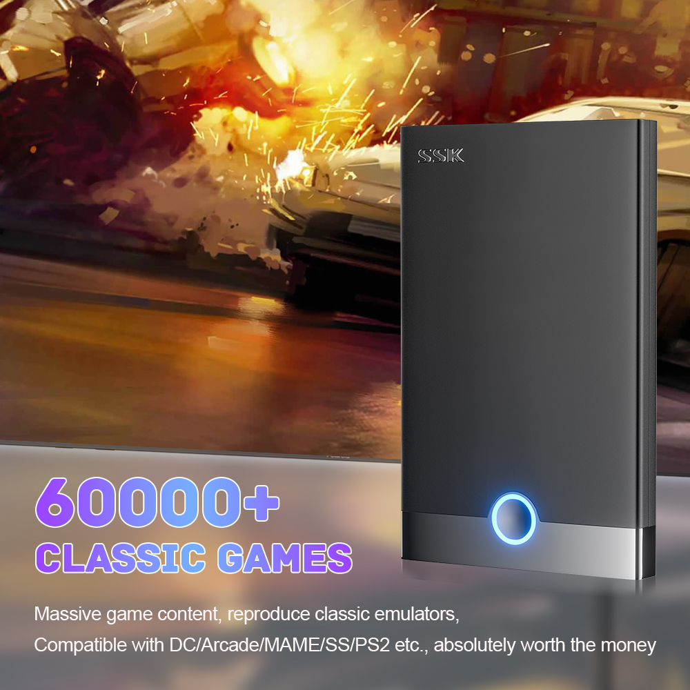KINHANK Super Console X Retrob - مراجعة Retro Gaming Hdd وسعره