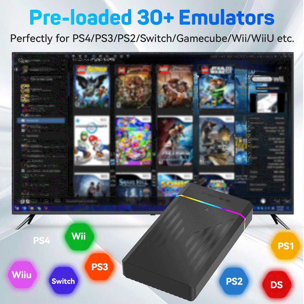 3TB Portable Gaming HDD Launch - مراجعة Retro Gaming Hdd وسعره